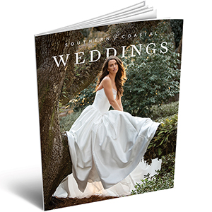 Sea Island Wedding Southern Coastal Magazine Cover