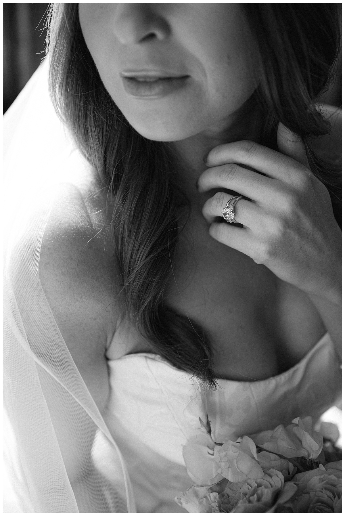 Jekyll Island bride detail shot